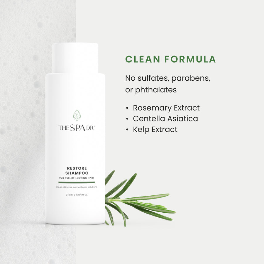 Clean formula Restore Shampoo